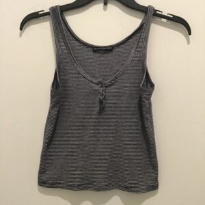Brandy Melville OS tank, black and white